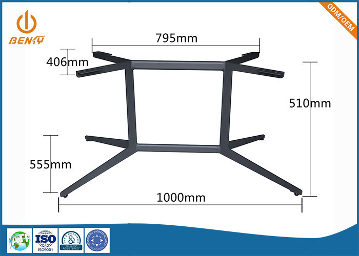 1200*700mm 멜라민 상부와 200*600mm 식당 테이블 베이스